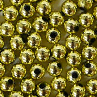 Dekoperlen gold 10 mm, 75 g