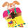 Moosgummi Set10 Bögen Moosgummiplatten farbig sortiert, 29x40 cm