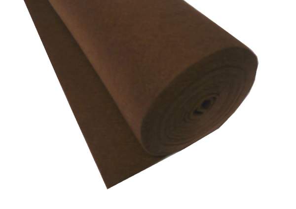 Bastelfilz Rolle braun, 45 cm x 5 m 150 g m² Bastelfilzrolle