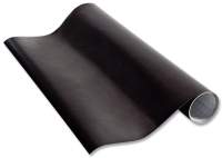 Tafelfolie Set, 1 Rolle mit 10 Farbkreiden, 45 cm x 2 m