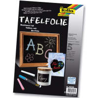 Tafelfolie, 5 Blatt, 23 x 33 cm