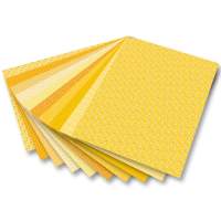 Motivblock BASICS Gelb, 30 Bögen, 24x34 cm...