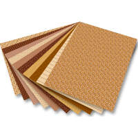 Motivblock BASICS Braun, 30 Blatt, 24 x 34 cm...