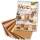 Motivblock BASICS Braun, 30 Blatt, 24 x 34 cm Bastelpapier Motivpapier