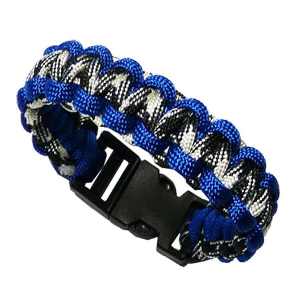 Armband Bastelset mit Flechtschnüren 4mm, 2 Schnürex2,6m, 1xVerschluss