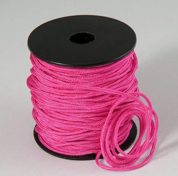 Flechtschnur 2mm, Pink, 1 Rolle 50 m
