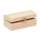 Holztruhe rechteckig, Holzkiste, Piratenkiste 14x8x6,3 cm