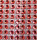 Dekoband mit Strasssteinen, rot, 5,5x180 cm