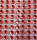 Dekoband mit Strasssteinen, rot, 5,5x180 cm