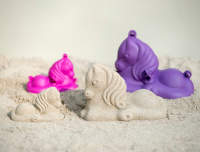 Sandformen 3D Sandfiguren Set mit 4 Tierformen aus...