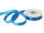 Satinband blau, Rolle 12mm breit, 25m lang