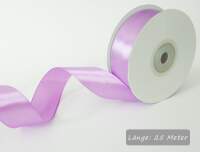 Satinband flieder, Rolle 25mm breit, 25m lang