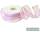 Chiffonband mit Satinkante lavendel, Rolle 25mm breit, 25m lang
