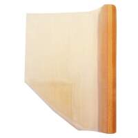 Tischband Organza Chiffon apricot Rolle 36cm breit 9m lang
