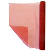 Tischband Organza Chiffon rot Rolle 36cm breit 9m lang
