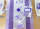 Tischläufer Netzoptik violett, lila, 1 Rolle 28cm x 2,50 m