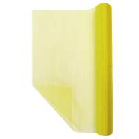 Tischband Organza Chiffon gelb Rolle 36cm breit 9m lang