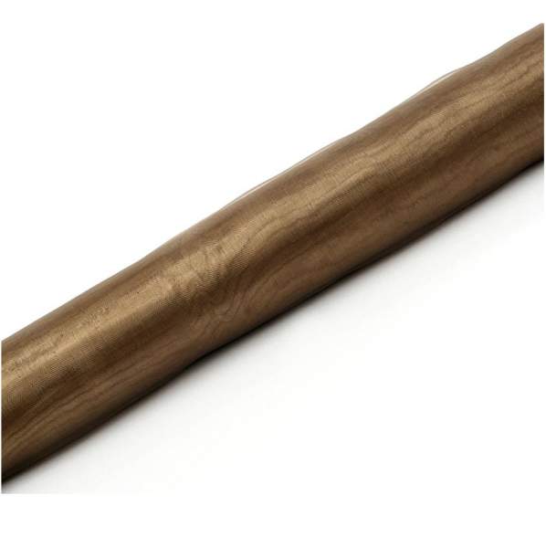 Tischband Organza Chiffon cappuccino Rolle 36cm breit 9m lang