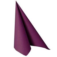 Papierservietten uni lila, violett, 3-lagig, 33x33 cm, 20...