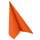Papierservietten uni orange nektarine3-lagig, 33x33 cm, 20 Stück