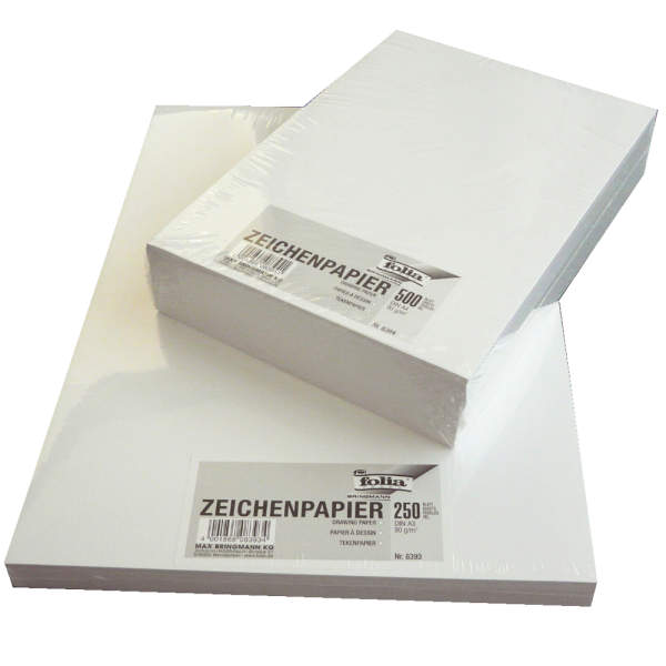 Zeichenpapier DIN A3, 250 Blatt, 90 g/m²
