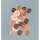 Knopf Mix braun, Natural 10 - 15 mm, 40 g beige, braun
