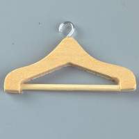 Miniatur Kleiderbügel Holz 5 cm 4 Stk.