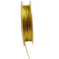 Glanzkordel gold 1mm, 100 m Rolle