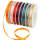 Satinbänder bunt Set 8 Rollen Satinband je 6mm breit, 25m lang Satinband 6mm