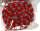 Strickschlauch rot grau, zweifarbig, 1m lang, 3cm breit