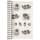 Designpapiere 5 Blatt mit Bildern doppelseitig bedruck Engelt