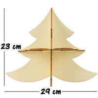 Stecktanne zum Stellen als Adventskranz