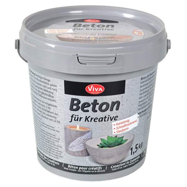 Beton feinkörnig 1,5 kg Eimer
