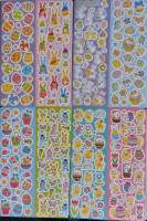 Sticker Ostern Ostereier Osterhasen 16 Blatt je 14x21cm,...