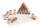 Holzstempel ABC, 26 Stück, Ø 2 cm