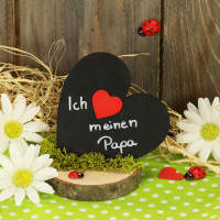 Holzherzen 12 Stück, Anhänger, je 12x10cm, Sperrholz gelasert