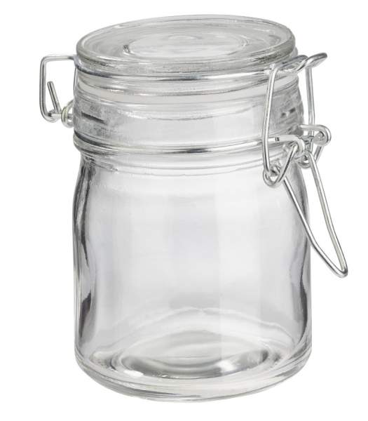 Dekoglas rund, 9,4 x 5,8 cm, 150 ml