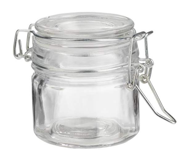 Dekoglas rund, 7 x 5,8 cm, 100 ml