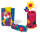 Bastel Wellpappe farbig, 10 Blatt, 25x35 cm, E-Welle