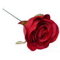 Rose rot klein, Ø 6 cm, 25 cm lang