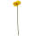 Gerbera gelb Ø 7 cm, ca. 30 cm lang 1 Stück Kunstblume Seidenblume