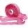 Karoband Vichy pink weiß, Rolle 2,5 cm breit, 25 m lang