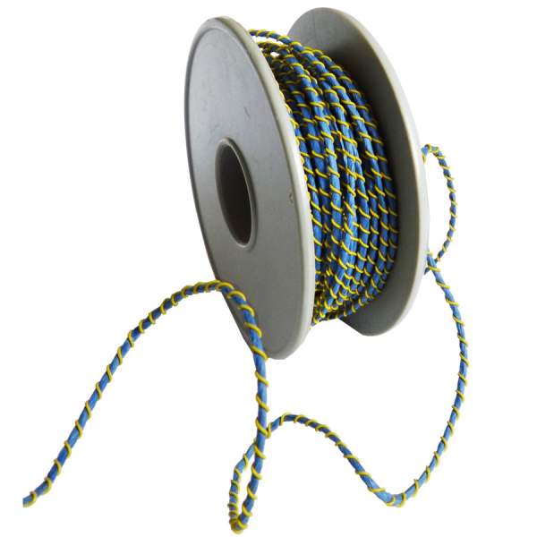 Drahtband Eco-Spiral blau, Ø 2mm x 15m