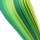 Quilling Streifen Grüntöne, 5mm x 48cm, 100 Stück, 130 g/m²