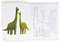 Malbuch Disney Dinosaurier, 1 Stk.