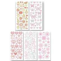 Crystal Sticker Sommer 5 Blatt 10 x 23 cm