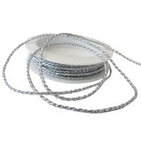 Kordel silber, 1,8 mm dick, 5 m lang