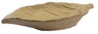 Schale Buchenblatt aus Pappe, ca. 15,5 x 32 x 6 cm