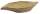 Schale Buchenblatt aus Pappe, ca. 15,5 x 32 x 6 cm