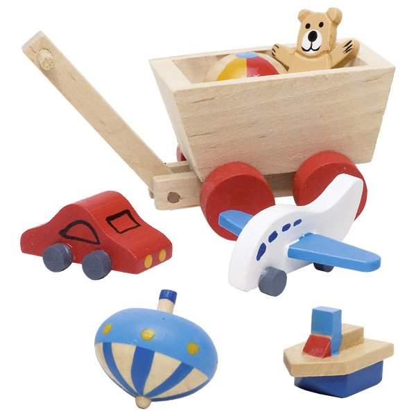 Wohnaccessoires für Puppenhaus, Kinderzimmer, 7 Teile